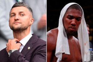 Carl froch attacca Joshua