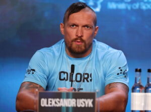 Usyk parla in conferenza stampa di tyson fury