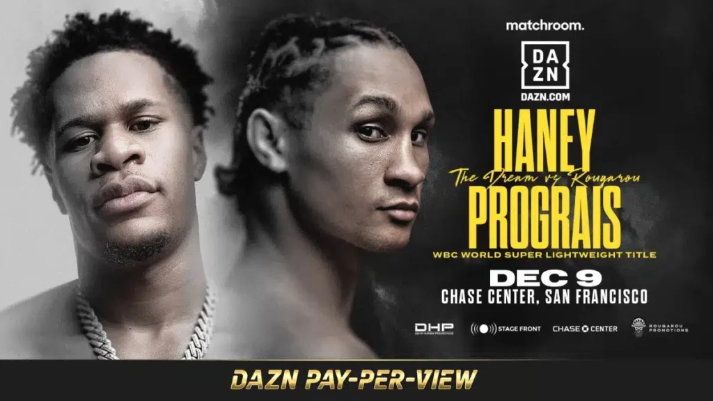 Haney vs Prograis: 9 Dicembre su DAZN