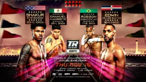 Shakur Stevenson vs Edwin De Los Santos 16 Novembre 2023