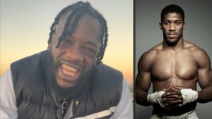 Deontay Wilder, videomessaggio a Joshua