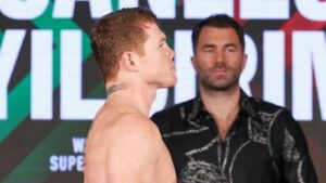 Eddie Hearn dice che chi vince fra Benavidez e Andrade affronterà Canelo Alvarez