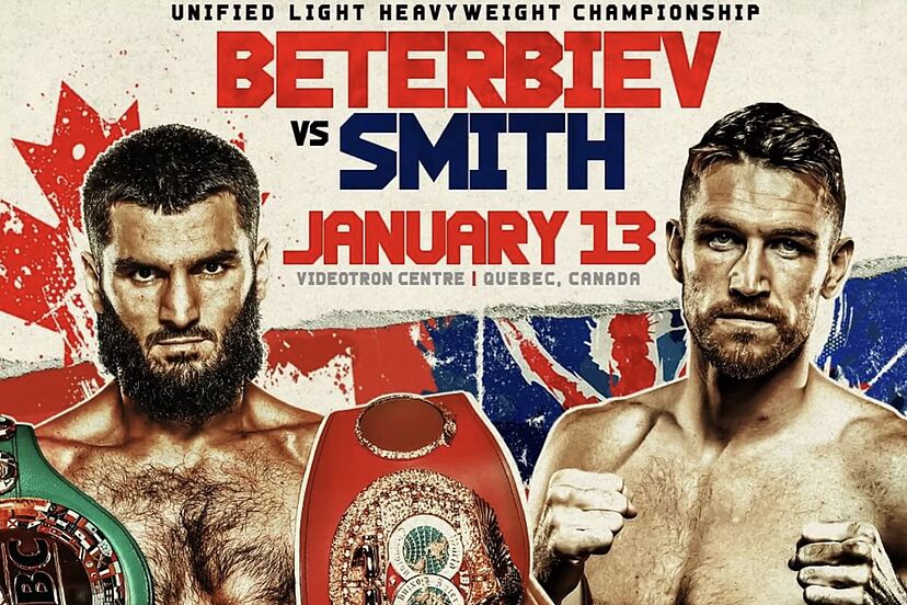 Artur Beterbiev vs Callum Smith: dove vederlo in streaming e orario di inzio match