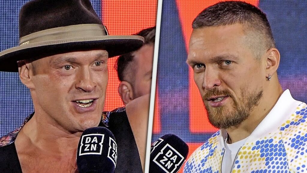 Tyson Fury vs Usyk conferenza stampa