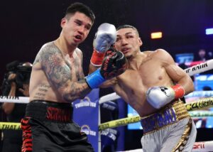 Teofimo Lopez batte Steve Clagget