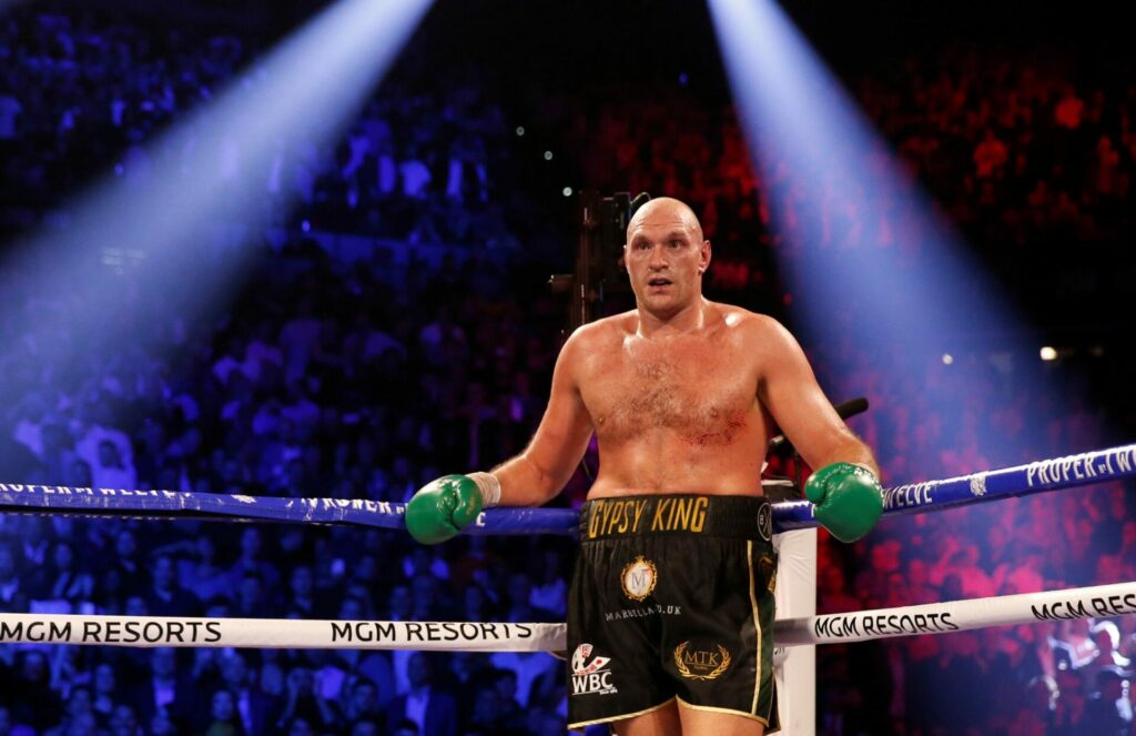 Tyson Fury ubriaco