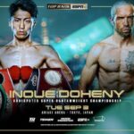 Noya Inoe vs Doheny: il 3 Settembre