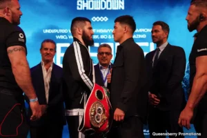 Beterbiev e Bivol in conferenza stampa