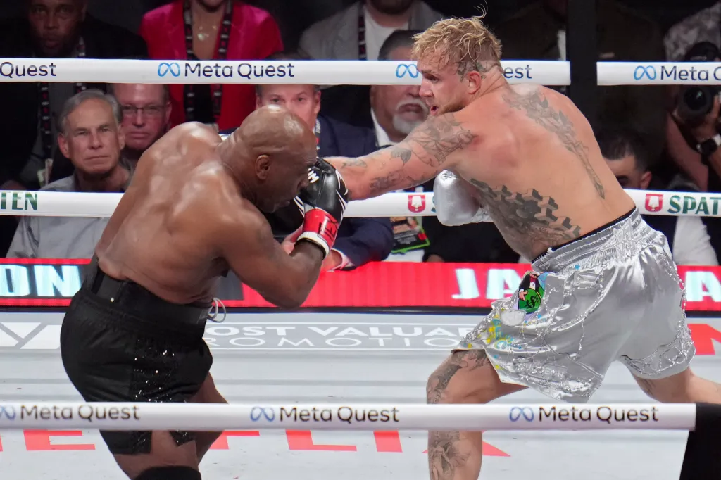 Jake Paul batte Mike Tyson ai punti