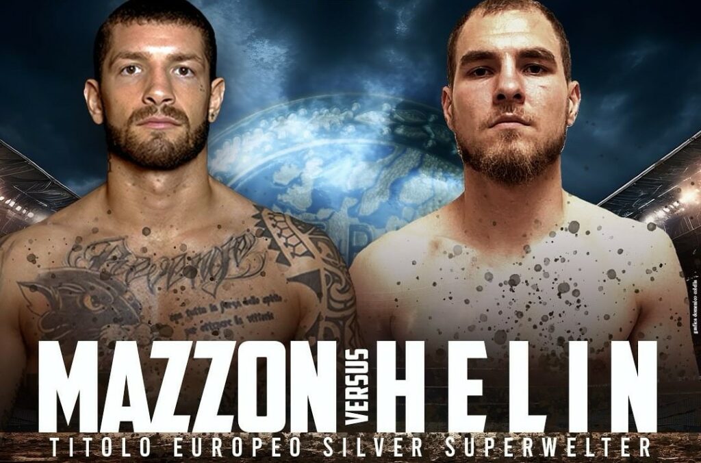 Christian Mazzon vs Helin : titolo ebu silver dei superwelter