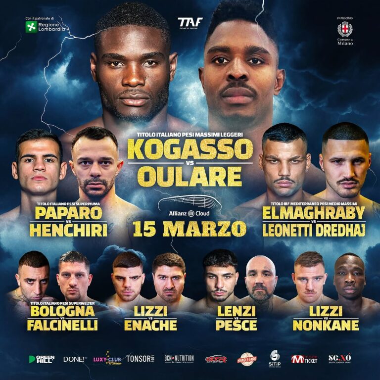 Taf 8: Kogasso vs Oulare